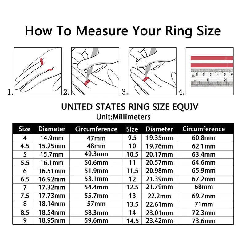 Tigrade Couple Ring High Polish Dome Heart Shape Inlay Titanium Rings for Men Women Wedding Band Jewellery Lover Rings Gift