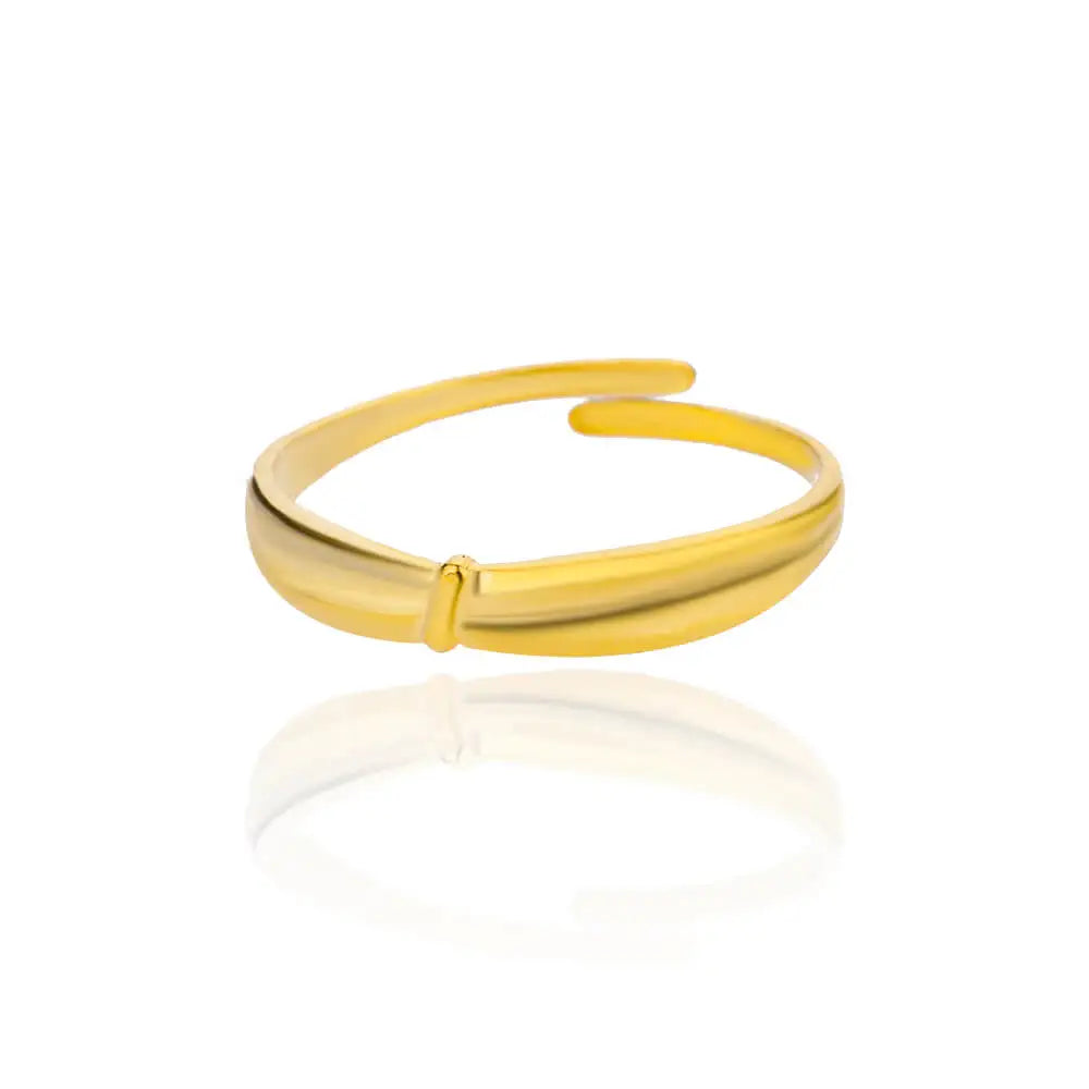 Stainless Steel Ring for Women Men Jewelry Accessories Vintage Couple Ring Simple Adjustable Open Love Ring Waterproof Jewelry